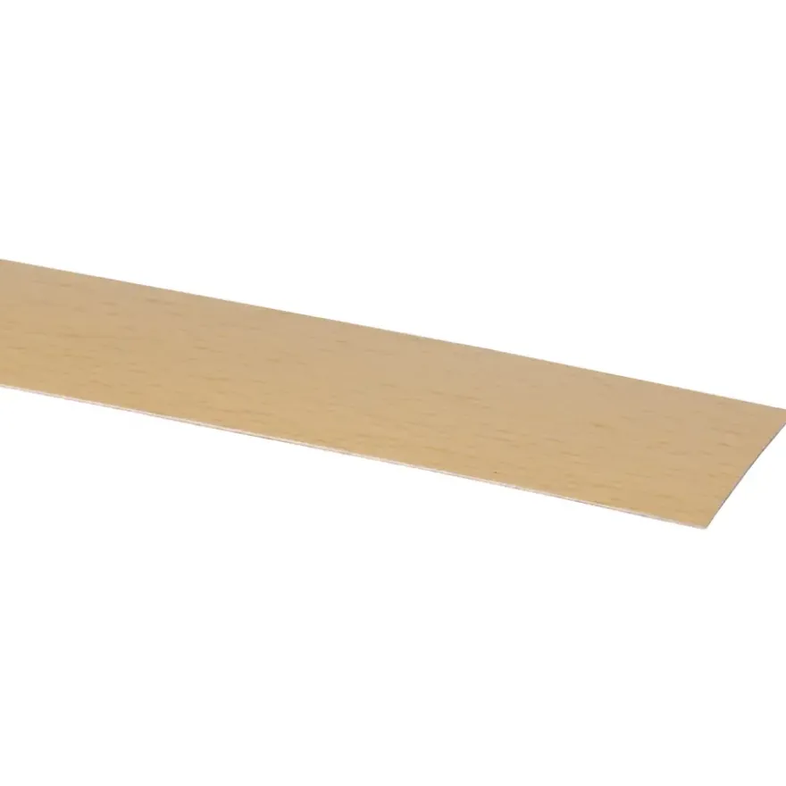 Afplakstrook 60,5x2,8cm Beuken 2 stuks