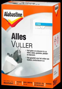 Alabastine allesvuller wit 750 g