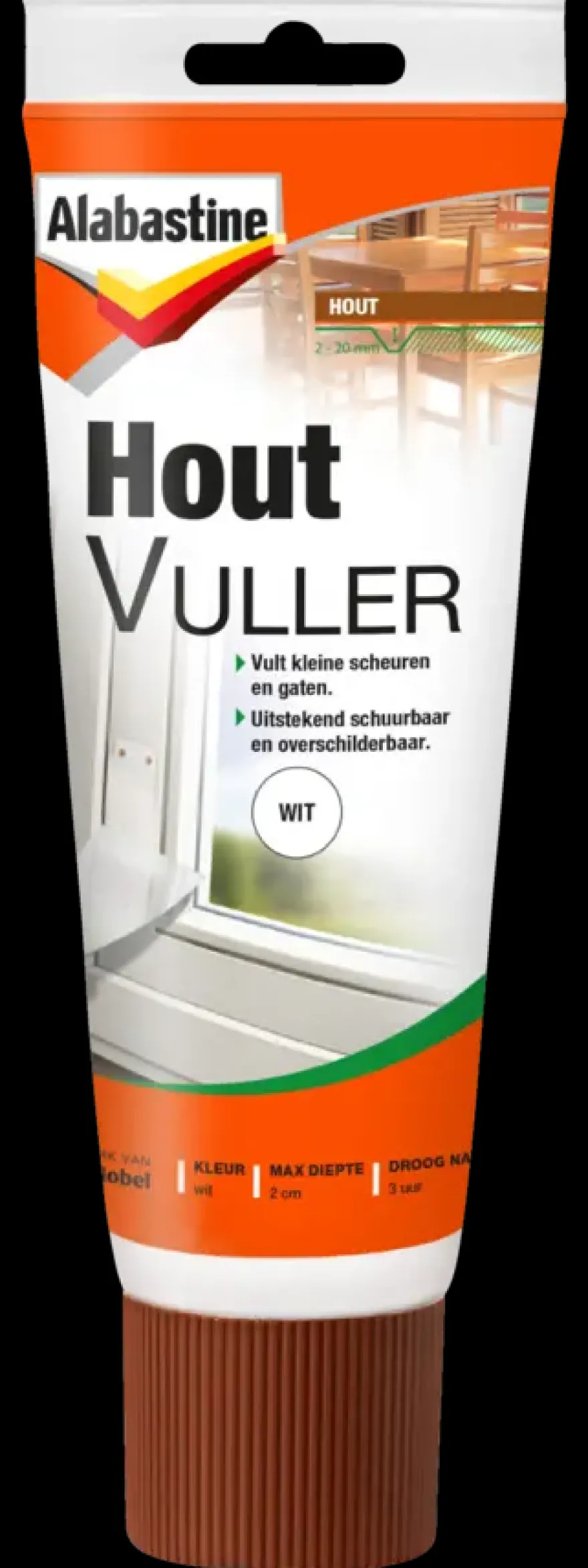 Alabastine houtvuller wit 330 g