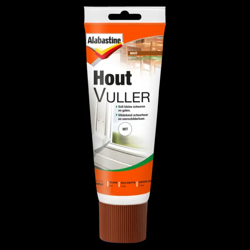 Alabastine houtvuller wit 330 gram