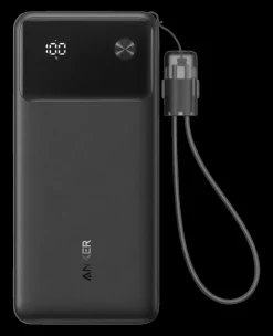 Anker powerbank snelladen 20.000 mAh zwart