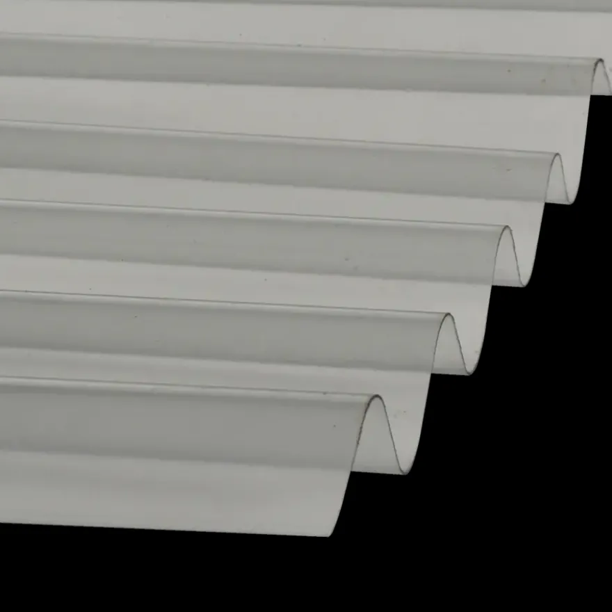 Aqualine PVC golfplaat 92/35 transparant 200 x 92 cm