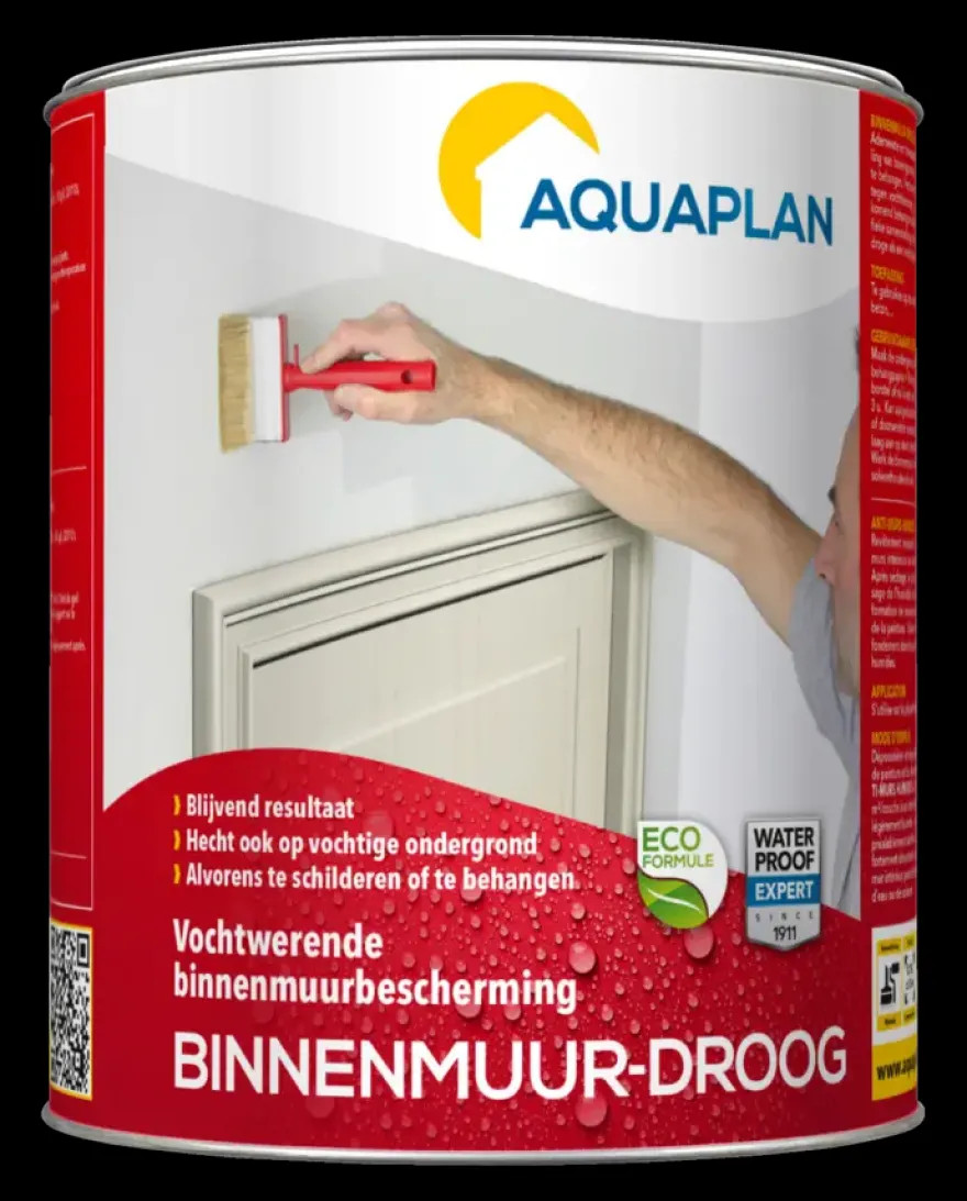 Aquaplan Binnenmuur-Droog vochtwering 0,75 liter