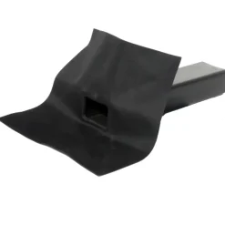 Aquaplan EPDM hemelwaterafvoer horizontaal 90° 60 x 80 mm