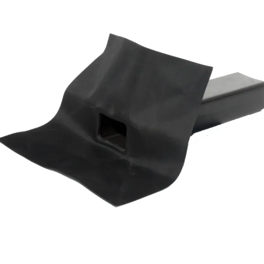 Aquaplan EPDM hemelwaterafvoer horizontaal 90° 60 x 80 mm