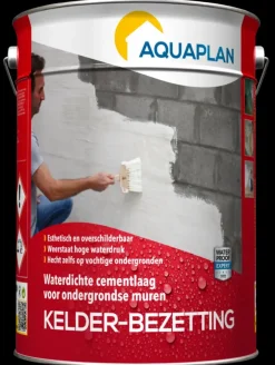 Aquaplan Kelder-bezetting cement waterdicht 5 kg