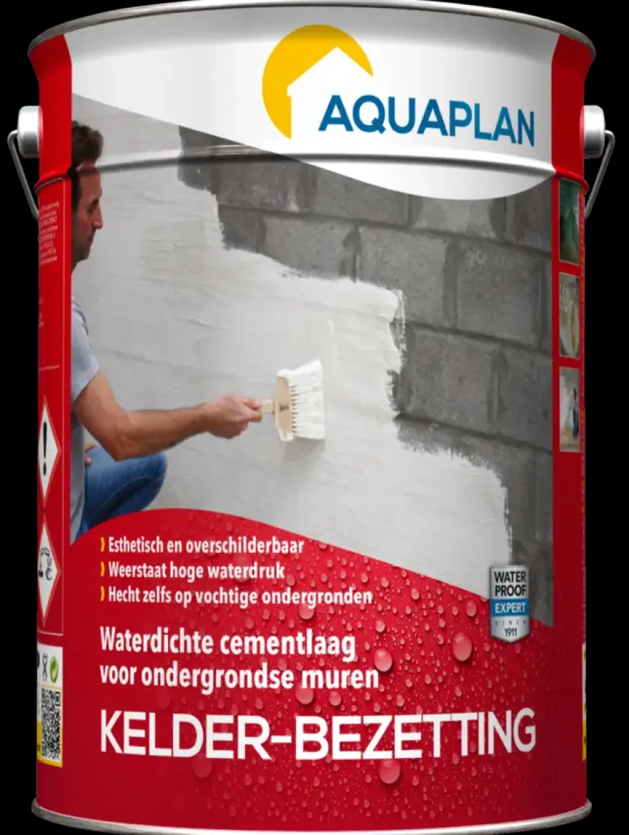 Aquaplan Kelder-bezetting cement waterdicht 5 kg