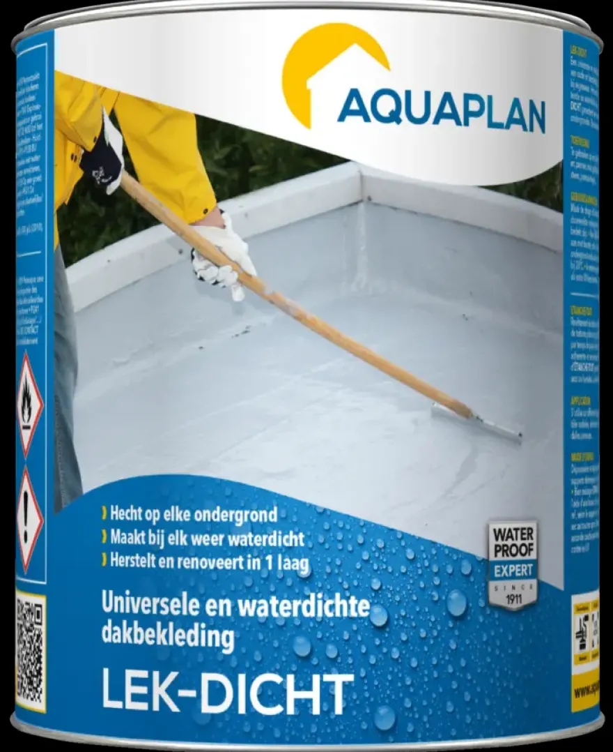 Aquaplan Lek-dicht dakbekleding waterdicht 0,75 liter