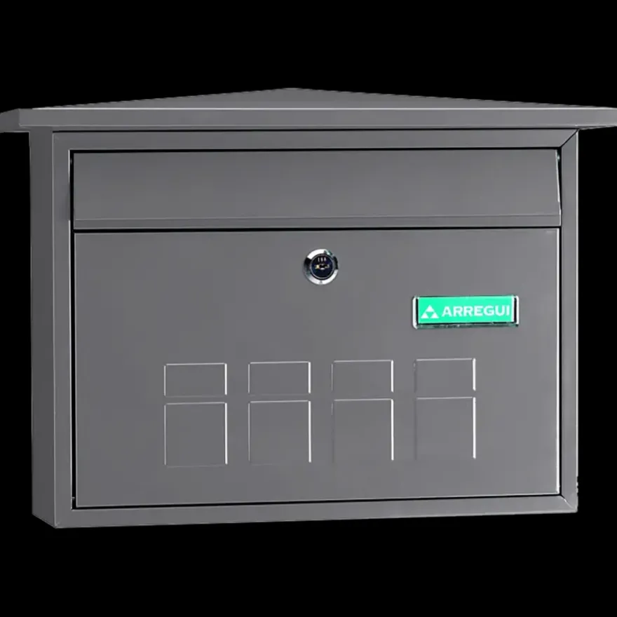 Arregui Brievenbus Deco Grijs