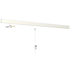Artiteq Click Rail schilderij ophangsysteem compleet 6 meter créme-wit RAL 9010