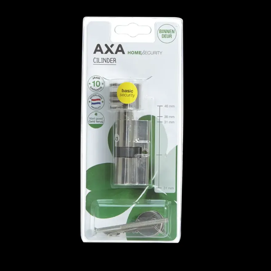 AXA profielcilinder knop 30-30mm