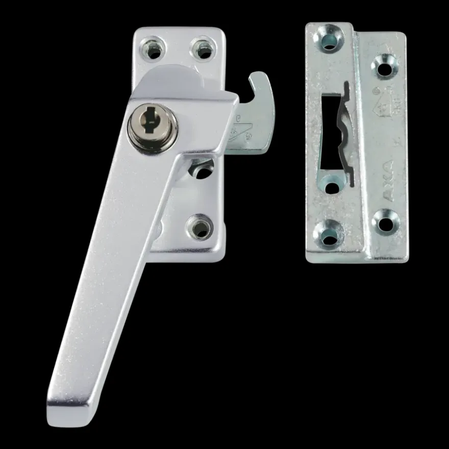 AXA Raamsluiting met slot SKG 1-ster links aluminium