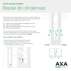 AXA veiligheidscilinder xtreme 30-35mm SKG***