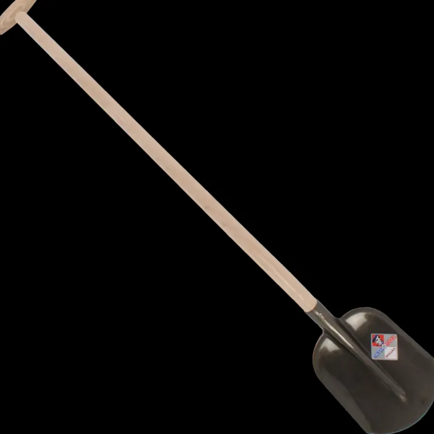 Bats voor het verplaatsen van zand en aarde essen/staal 100 cm steel