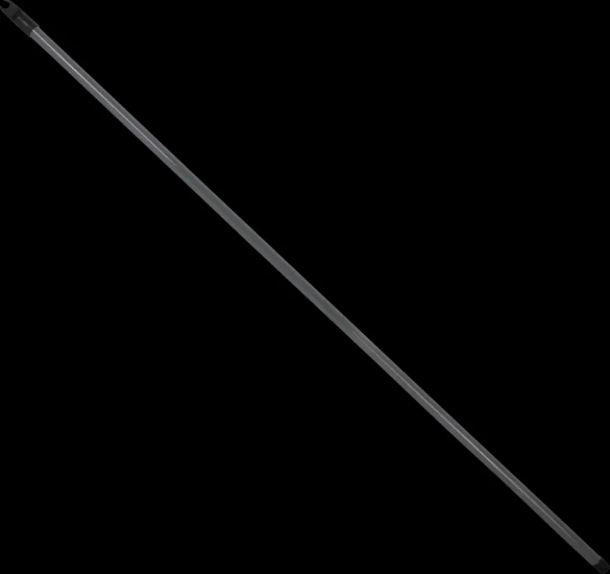 Bezemsteel 120 cm metaal