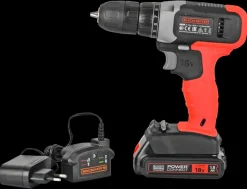 BLACK+DECKER accuboormachine BCD001C2AFC-QW + 72-delige accessoireset