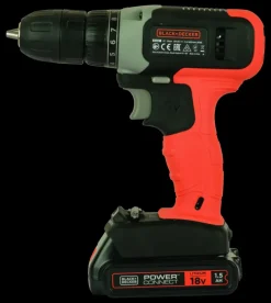 BLACK+DECKER accuboormachine BCD001C2AFC-QW + 72-delige accessoireset