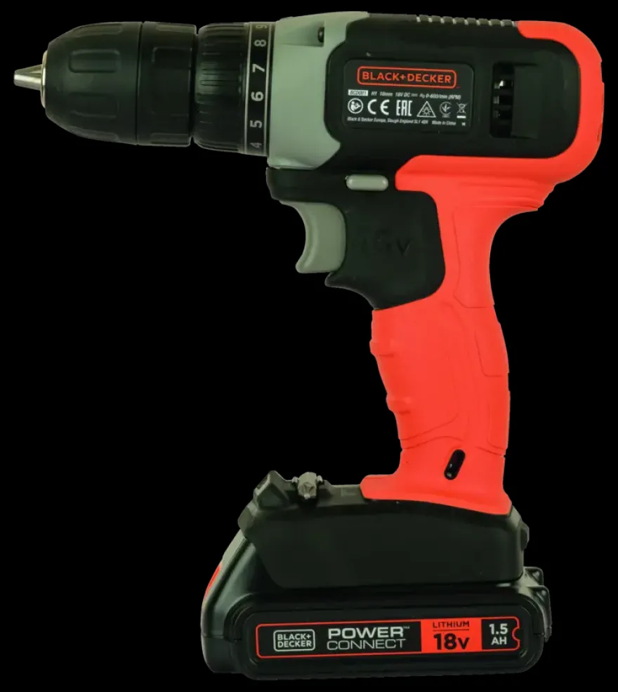 BLACK+DECKER accuboormachine BCD001C2AFC-QW + 72-delige accessoireset