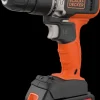 BLACK+DECKER 18V klopboor incl. 1.5Ah accu+lader