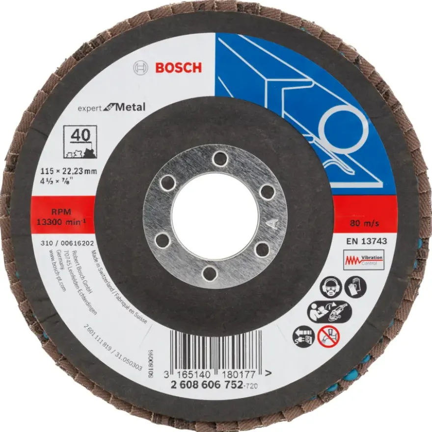 Bosch Prof Lamellenschijf X551 115mm K40 metaal