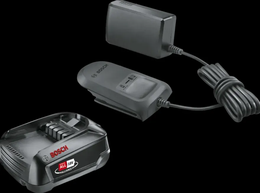 Bosch 18V accu 2,5Ah + lader voor het 'Power for All' accuplatform van Bosch, Gardena en o.a. Gloria