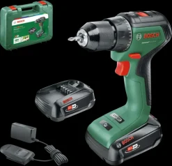 Bosch 18V accuboor UniversalDrill incl. 2x 1,5Ah accu + snellader