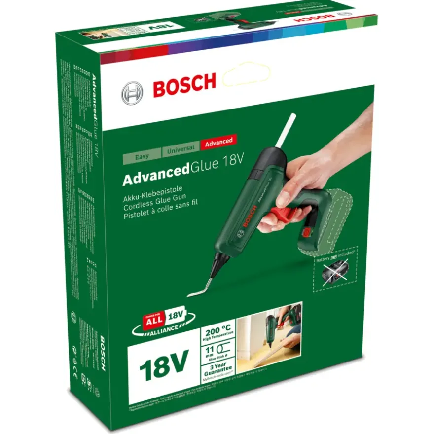 Bosch 18V lijmpistool AdvancedGlue (zonder accu)