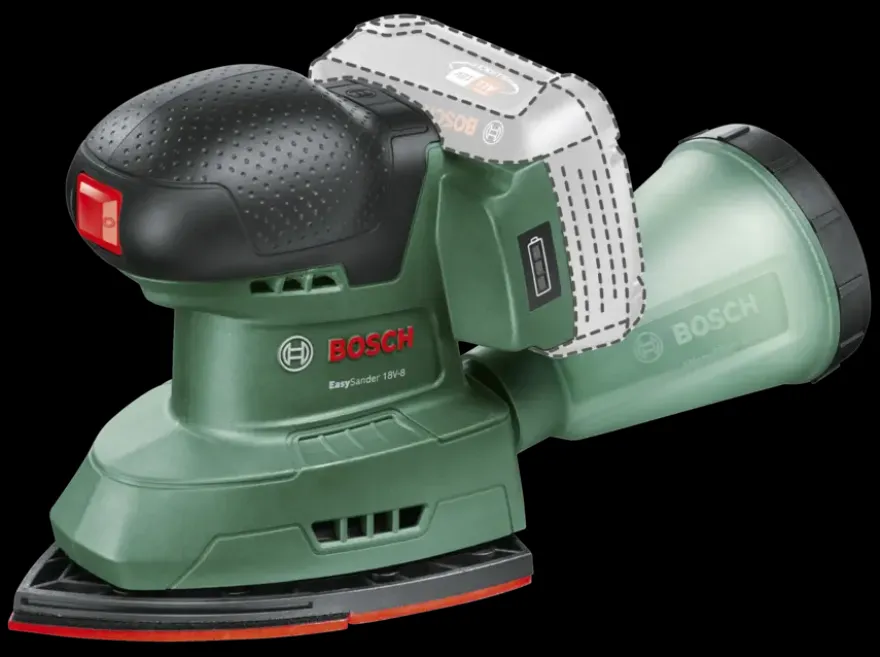 Bosch 18V multischuurmachine UniversalSander (zonder accu)