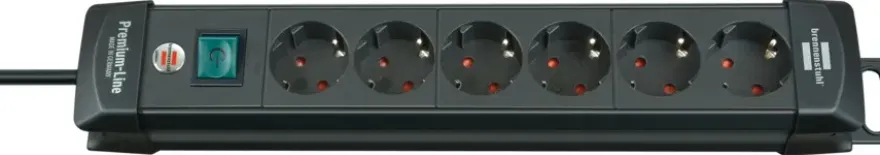 Brennenstuhl Premium-Line Stekkerdoos 6-voudig 3 Meter