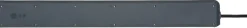 Brennenstuhl Secure-Tec 19.500 A stekkerdoos 8-voudig 3 meter snoer