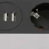 Brennenstuhl stekkerdoos 5-voudig met 2 USB-A en 1 USB-C poort