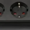 Brennenstuhl Stekkerdoos 5-voudig + 2 USB-C 3 Meter Zwart