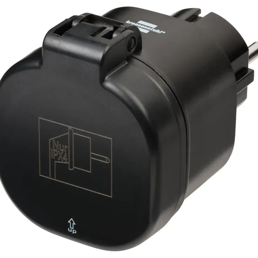 Brennenstuhl WiFi Adapterstekker Binnen/ Buiten Zwart