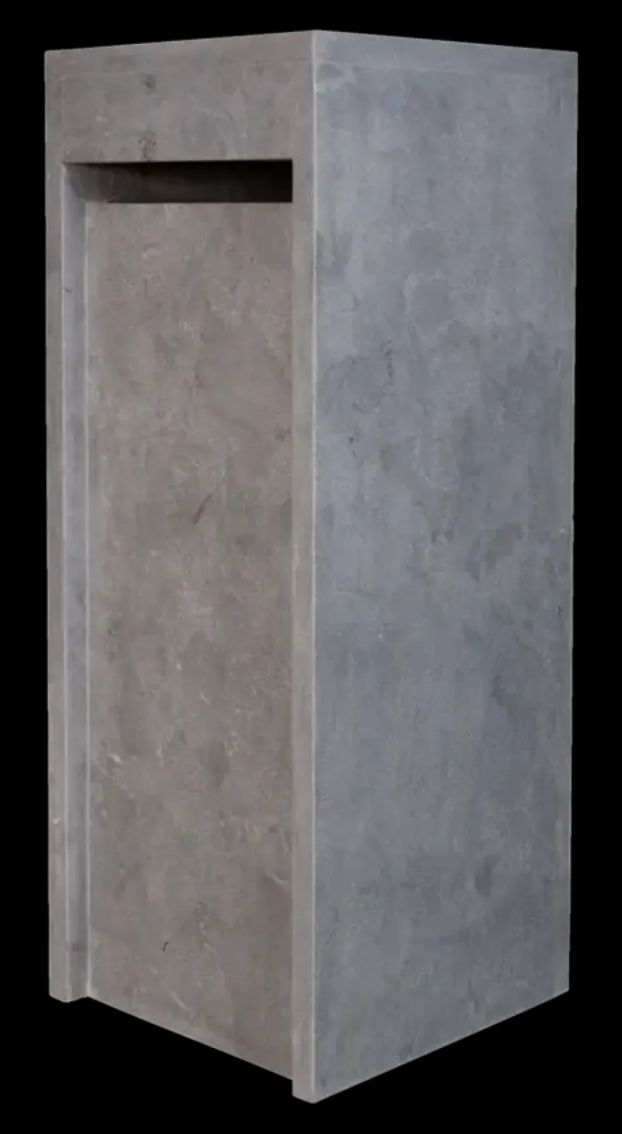 Brievenbus staand Arduin bluestone 105 x 40 x 40 cm
