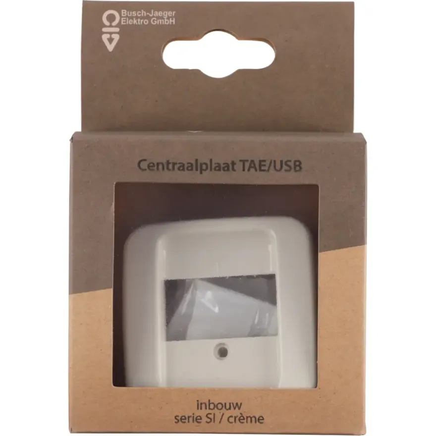 Busch-Jaeger Reflex SI Afdekplaat USB Crème
