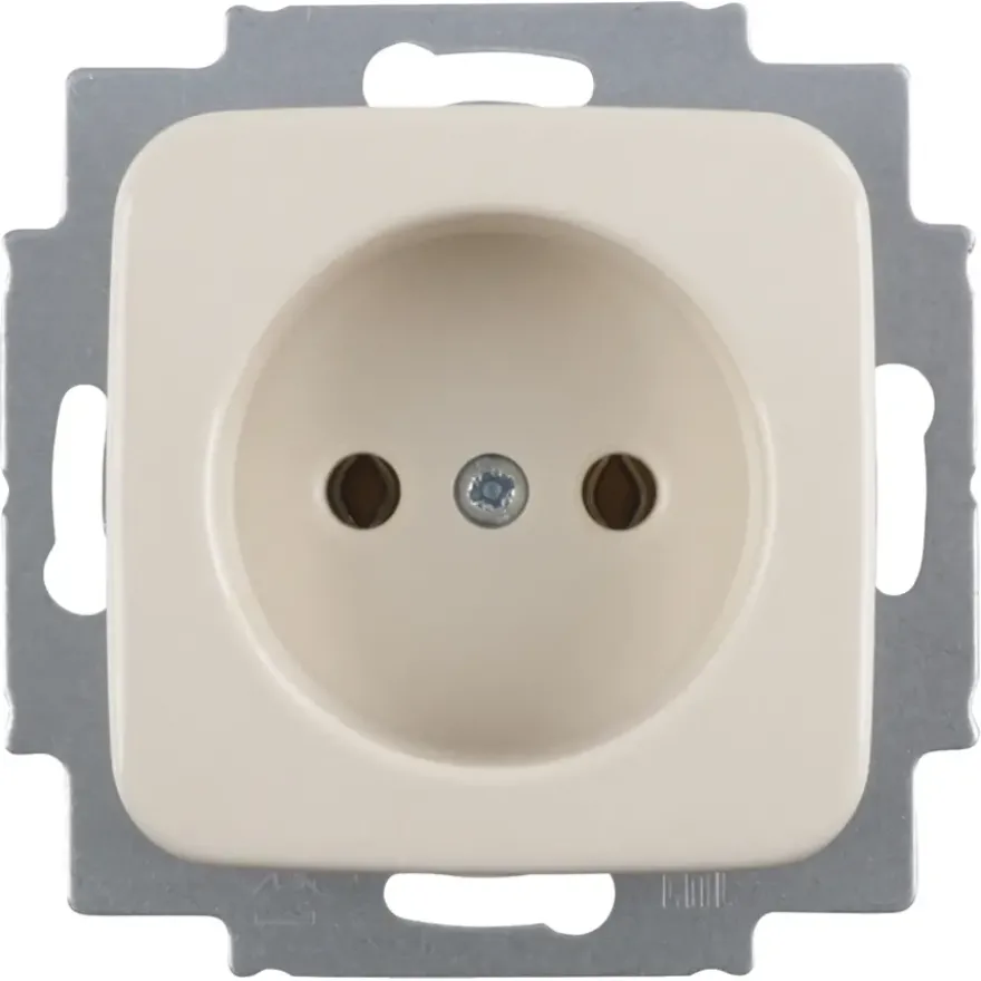 Busch-Jaeger Reflex SI Enkel Stopcontact Crème