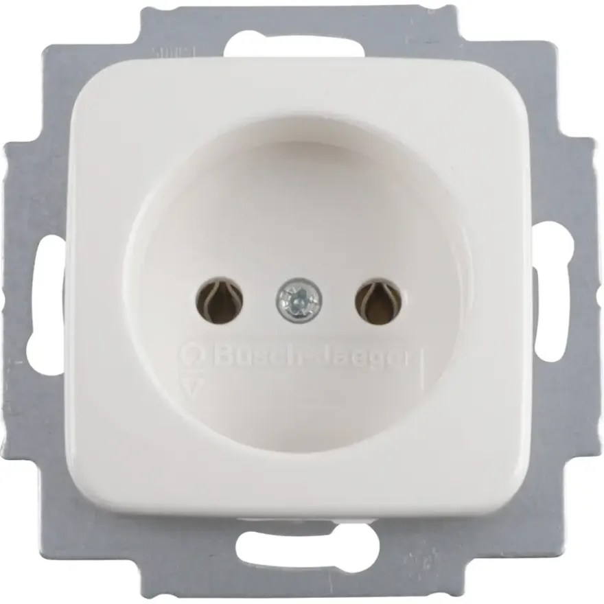 Busch-Jaeger Reflex SI Enkel Stopcontact Wit