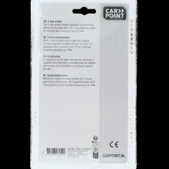 Carpoint dubbele verlengkabel tbv 12 volt lengte 2x2M