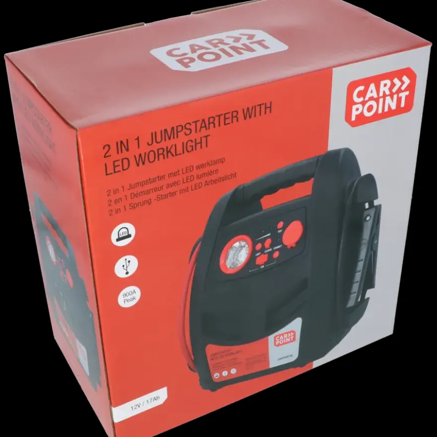 Carpoint jumpstarter 2in1 12V/17Ah