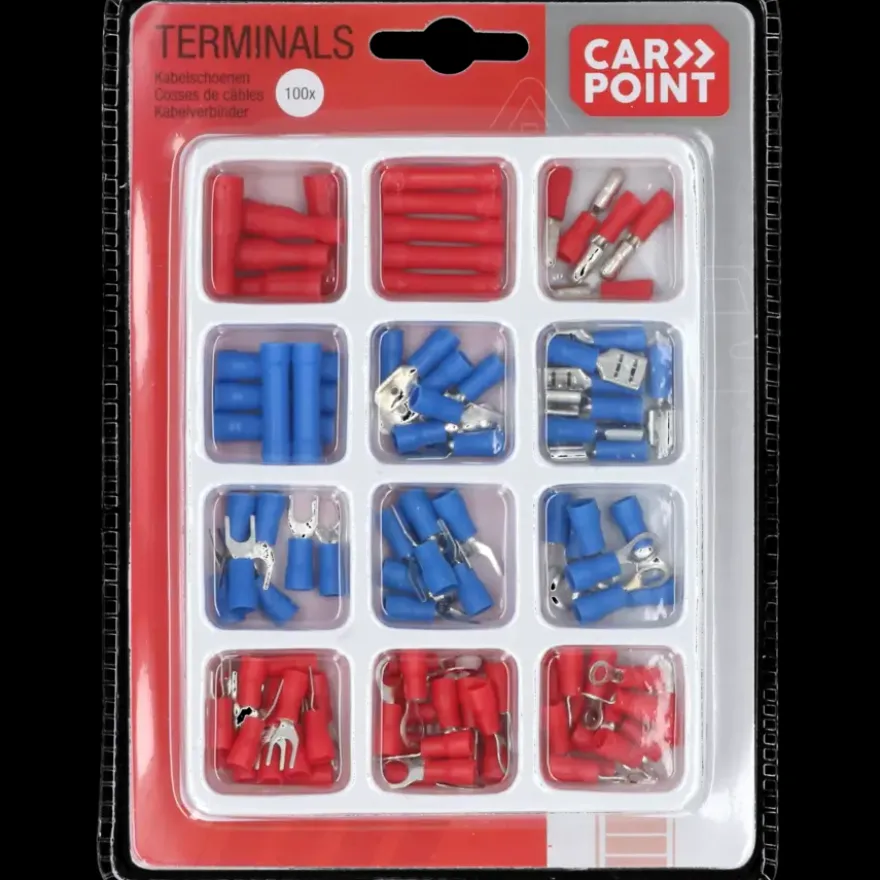 Carpoint kabelschoenen assortiment 100 stuks