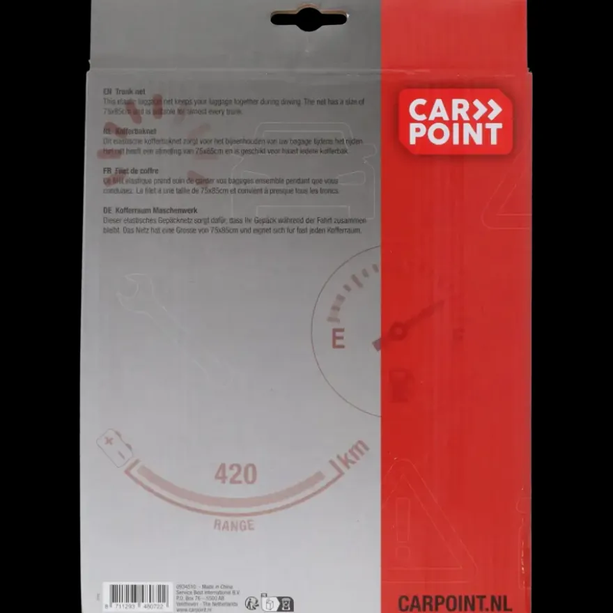 Carpoint kofferbaknet 75x85cm