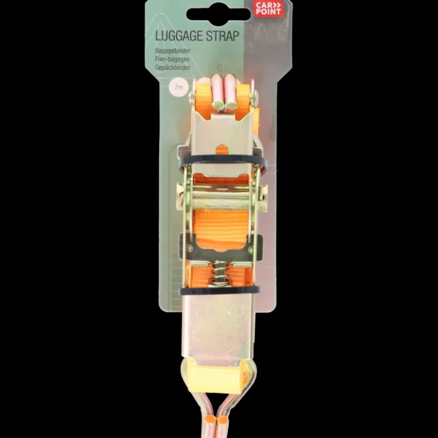Carpoint Ratel Spanband en Haken 7 Meter
