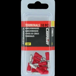 Carpoint Rondstekker 547 Ø 4.0mm rood blister 10 Stuks