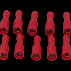 Carpoint Rondstekkerbus 548 Ø 4.0mm rood blister 10 Stuks
