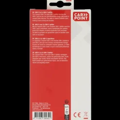 Carpoint splitter USB-C naar dubbele USB-C kabel