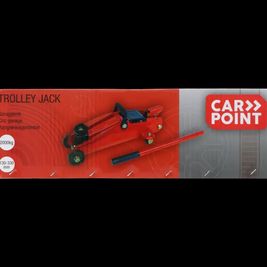 Carpoint Verrijdbare Garagekrik 2000kg