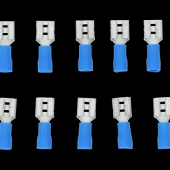 Carpoint Vlakstekerhuls 542 6.3x0.8mm blauw blister 10 Stuks
