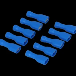 Carpoint Vlakstekerhuls 1542 6.3x0.8mm blauw blister 10 Stuks