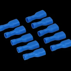 Carpoint Vlakstekerhuls 1542 6.3x0.8mm blauw blister 10 Stuks