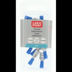 Carpoint vlakstekkerhuls 544 8.0x0.8 blauw 10 stuks